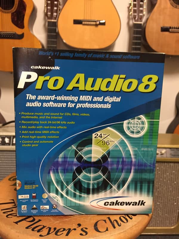 Cakewalk Pro Audio 8  Windows 95 All Original Packaging image 1