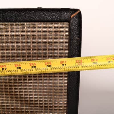 1960's 2x12 Fender USA Guitar Amp Bandmaster Cabinet image 4