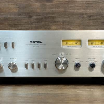 Rotel RA-713 Stereo Amplifier/ Fully Serviced and Tested/ Re-Capped/ Excellent Condition/ Free Shipping image 4