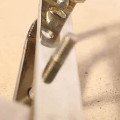 Slingerland Shur Grip Tempo Block Mount Nickel Vintage 1930's image 9