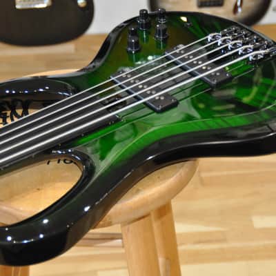 IBANEZ SDGB1 DMT Dark Moss Burst / 5-String Fretless / Steve Di Giorgio (Testament) Signature / SDGB1-DMT / I251007938 image 6