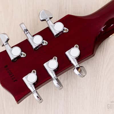 1997 Orville ES-335 Gibson-Licensed Semi-Hollow Guitar Cherry, Japan Terada image 5