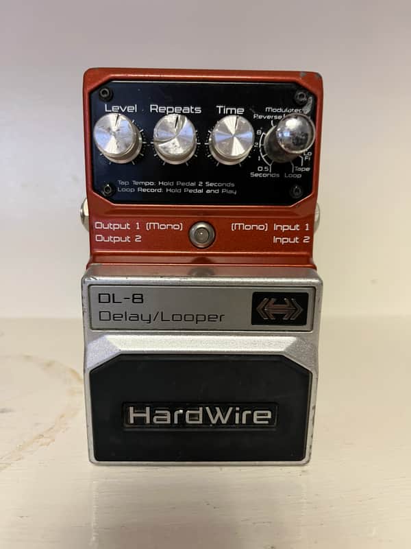 DigiTech Hardwire DL-8 Delay Looper 2010s - Orange image 1