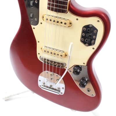 1968 Fender Jaguar candy apple red image 3