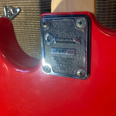 Charvel Model 1 MIJ (1 Pickup, 1 Knob!) c. 1987 - Ferrari Red image 10