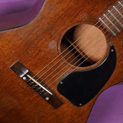 1959 Gibson LG-0 00-Size Acoustic Guitar (VIDEO! Fresh Work, Ready) image 5