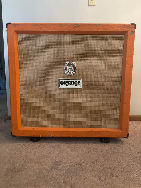 Orange PPC412 240-Watt 4x12" Guitar Cabinet 2010s - Orange image 1