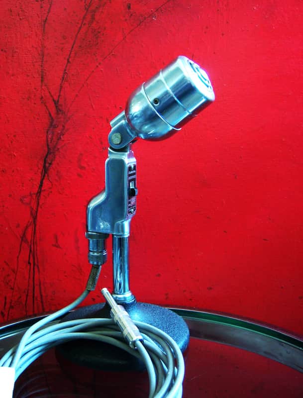 Vintage 1940's Electro-Voice 630 Omnidirectional Dynamic Microphone Hi Z w cable 605 606 636 664 image 1