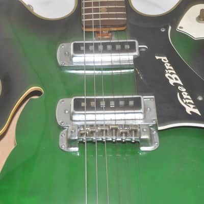 TEISCO Fire Bird Full Acoustic Guitar Electric Guitar Ref No 7763 image 5