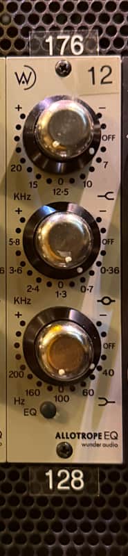 Wunder Audio Allotrope 500 Series EQ Module 2010s - Gray image 1