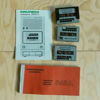New Old Stock Dicaphone SET – Philips 560,  Grundig Stenorette image 9