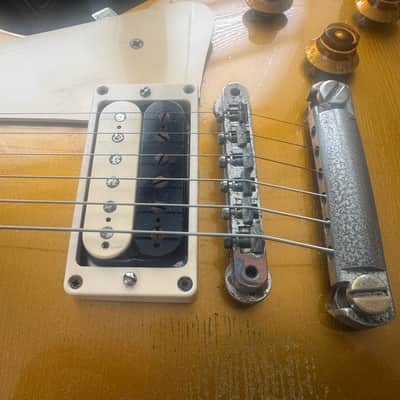 Gibson Les Paul “57” Reissue Custom Shop 1995 - Gold Top (natural wear/relic) image 11