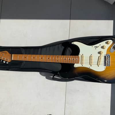 2021 Haar Guitars Traditional S - Aged 2-Tone Sunburst | Custom Relic Stratocaster image 23