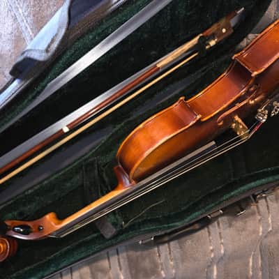 Suzuki Etude 220 Size 3/4 Violin, Japan, w/ case & bow, Very Good Cond image 13