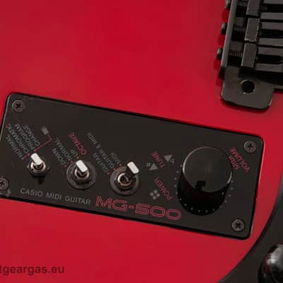 Casio MG 500 Guitar/MIDI Controller, Fujigen made, 80's RARE image 16