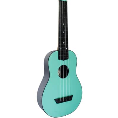 Flight TUS35 Light Blue Travel Soprano Ukulele New - plastic and a laminate linden top image 10