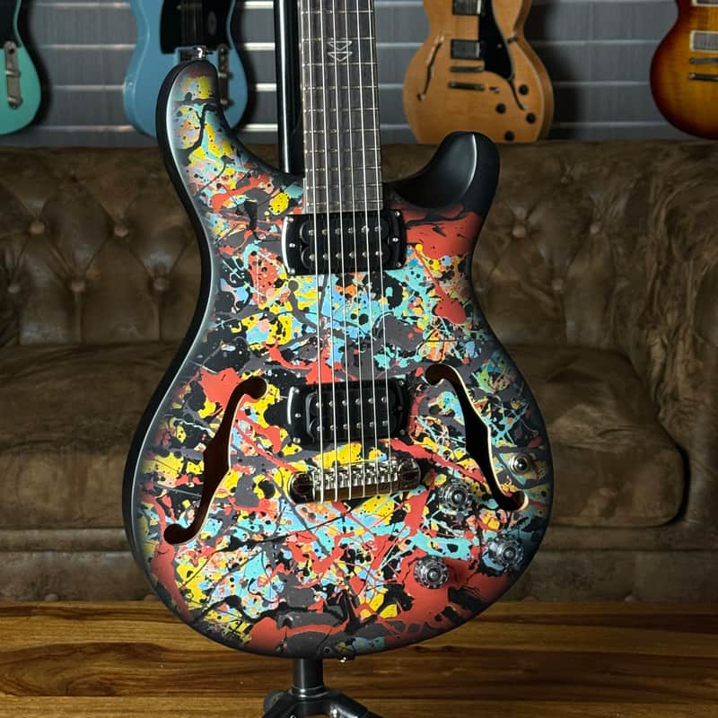 PRS SE Ed Sheeran Signature Hollowbody I Baritone - incl. artprint with AUTOGRAPH - NEW image 1