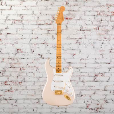 Fender - Limited Edition Vintera III Late '50s Stratocaster - Electric Guitar w/ Maple Fingerboard - White Blonde - w/ Deluxe Gigbag image 2