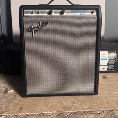 Fender Musicmaster Bass 2-Channel 12-Watt 1x12" Bass Combo 1970 - 1980 - Silverface image 1