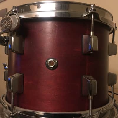 Orange County Drum & Percussion OCDP USA 6-piece drum kit 2002 Burgundy Satin image 10
