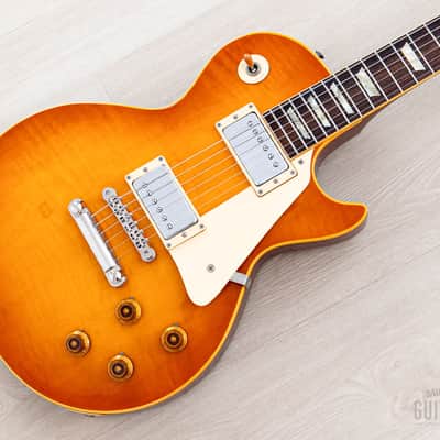 1982 Greco Mint Collection EG58-120 '58 Spec Burst Lemon Drop Sunburst, EGF-1200 Super Real, Japan Fujigen image 1