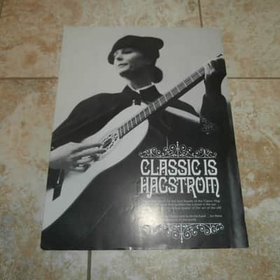 Vintage 1968 Hagstrom Classical Guitar Catalog! HC-10, HC-15, HC-20, HC-25, HC-30! image 1