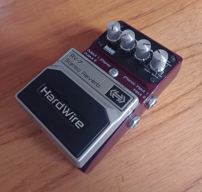 DigiTech Hardwire RV-7 Stereo Reverb 2010s - Purple image 1