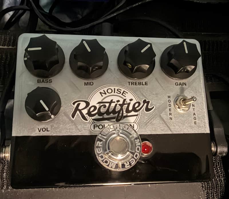 Noise Pollution Pedals Rectifier Pedal 2024 - Black Silver | Reverb