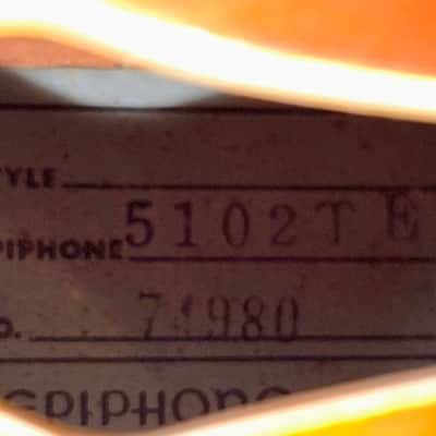 Epiphone 5102/TE 1970 - 1971 - Cherry image 9