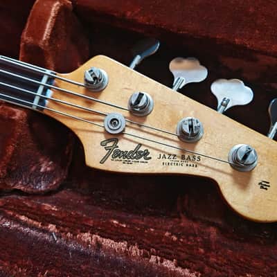 1966 Fender Jazz Bass - Olympic White image 7