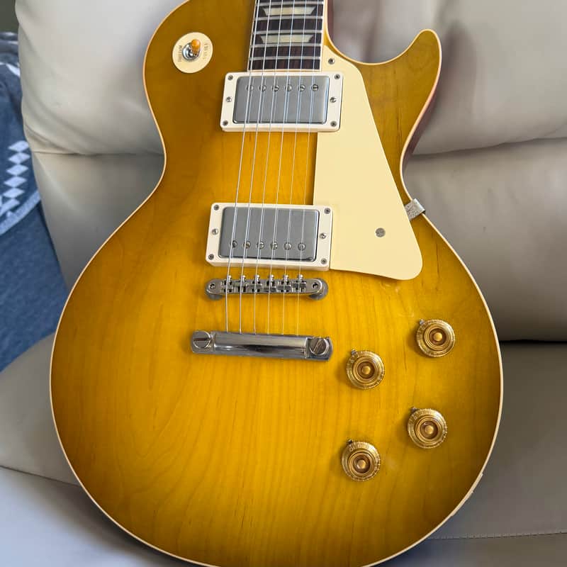 Gibson Custom Shop Les Paul R8 Carmelita M2M 2024 - GREEN LEMON VOS _ '59 Neck _ '58 1958 Reissue _ CME SPEC