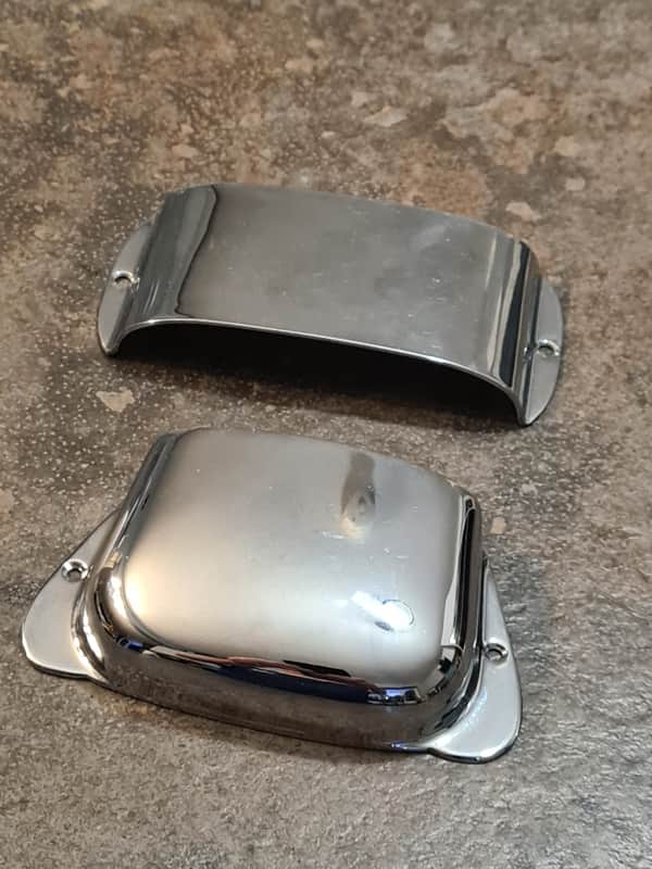Fender Precision bass Ashtray bridge & pickup covers AVRI 1990s image 1