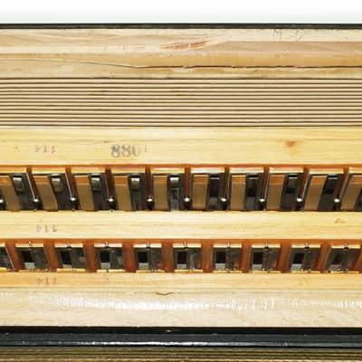 Vintage Hohner Accordina VII C Griff Button Accordion 120 Bass, made in Germany, with New Straps, Original Accordeone de Botones, 2671 image 13