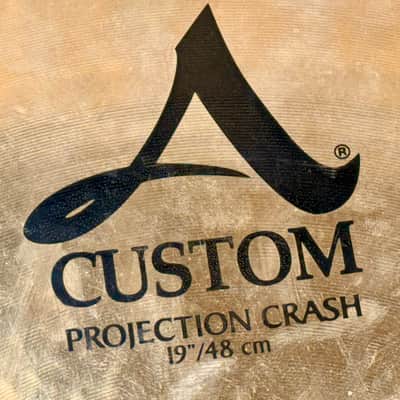 Don’t pay £345+!! 19” Zildjian A CUSTOM PROJECTION Crash 1805g image 2