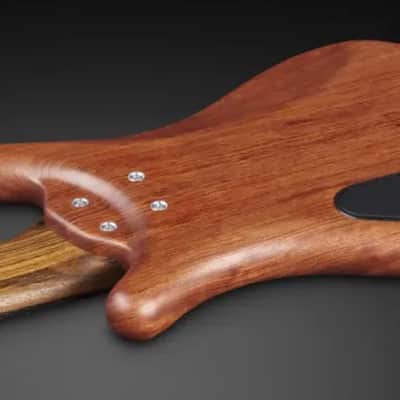 Warwick Pro Series Corvette Standard | 6 String | Active | Bubinga | Natural Transparent Satin image 3