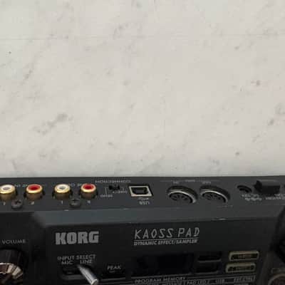 Korg KP3 Kaoss Pad 3 Dynamic Effect / Sampler 2000s - Black image 5