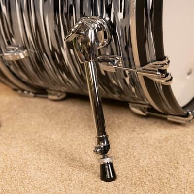 2026 Ludwig Black Oyster Classic Maple Jazzette Drum Set image 7