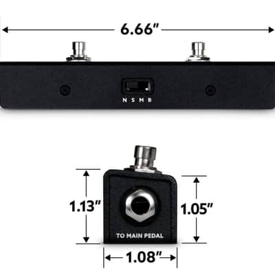 Barn3 OXU Standard Aux Switch Black image 2