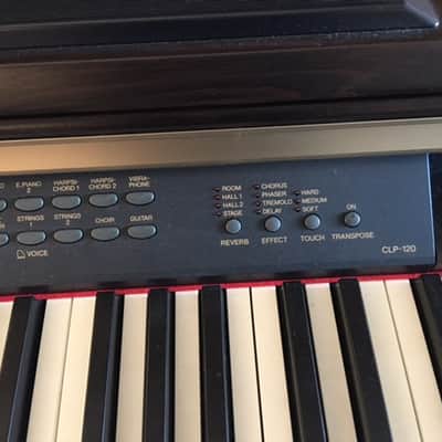 YAMAHA CLAVINOVA CLP-120 DIGITAL PIANO MINT CONDITION image 10