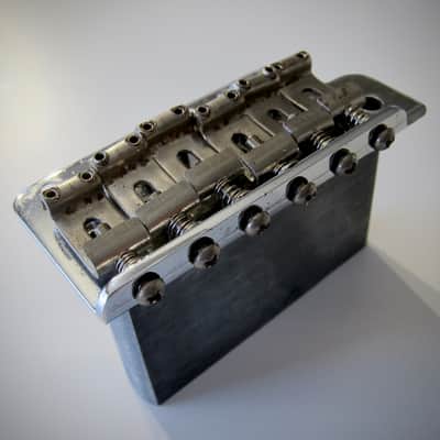 Fender Stratocaster Bridge Vintage Reissue Circa 1990s Chrome image 5