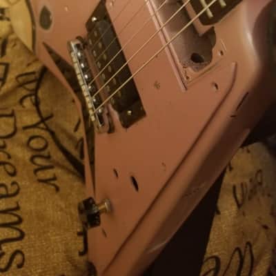 Epiphone Flying V Left Handed/Right Handed Project Guitar Champagne Pink image 10