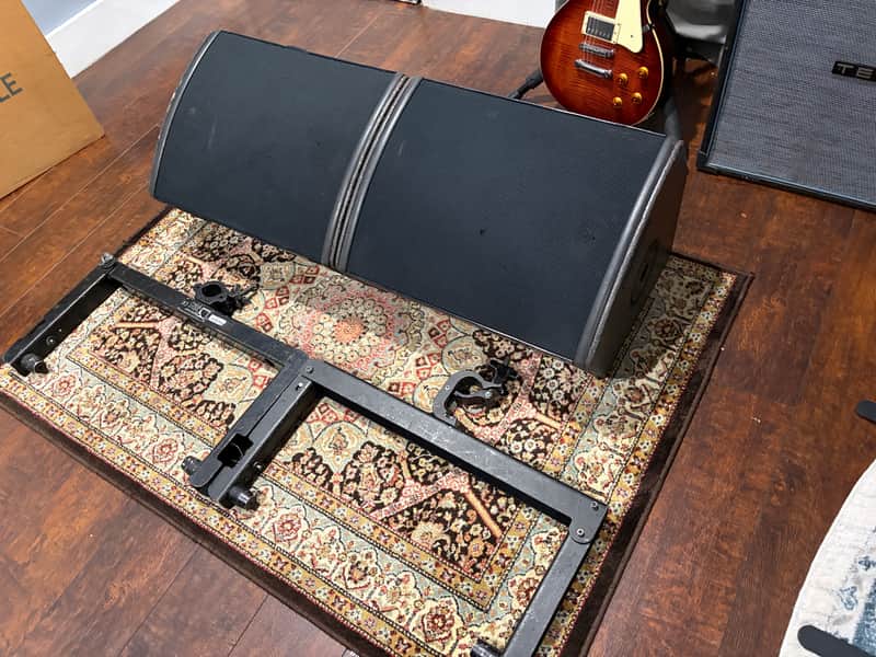 Pair L-Acoustics 12XT 2-way Passive Coaxial Loudspeakers w/ ETR112XT Brackets 12XT image 1