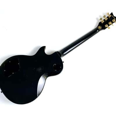 ESP Eclipse I "Iron Cross James Hetfield Signature" 2005 Vintage Black image 4