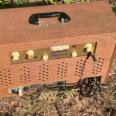 Vintage 1959 Davoli Krundaal DTE 1051 T – Rare Italian 12W Tube Combo with Tremolo image 2