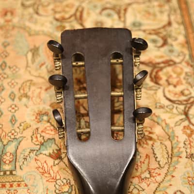 1935 Roundup Supertone Gene Autry Acoustic Guitar with Original Case Worldwide Shipping image 19