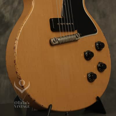 original 1958 Gibson Les Paul Special TV YELLOW image 10