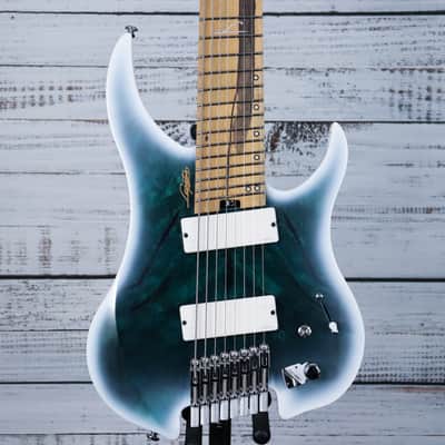 Legator Ghost G8FOD 8 String Multiscale Electric Guitar | Arctic Blue (IN STOCK) image 1