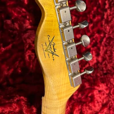 Fender Custom Shop 30th Anniversary NAMM Limited Edition Telecaster 1952 Journeyman with Black Anodized Pickgaurd and Glaser Bender image 6