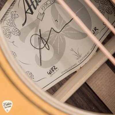 Atkin White Rice Dreadnought - Baked Adirondack Spruce & Indian Rosewood #4182 image 17