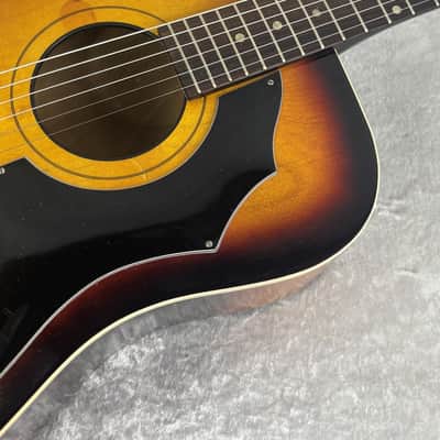 Contessa acoustic guitar in sunburst finish (made in Germany) image 11